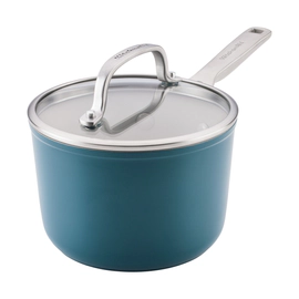 Olla con tapa Kitchenaid 1,9Lts Anodizado Ceramico agave