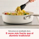 Sarten con tapa y asa Kitchenaid 4,7Lts Anodizado Ceramico