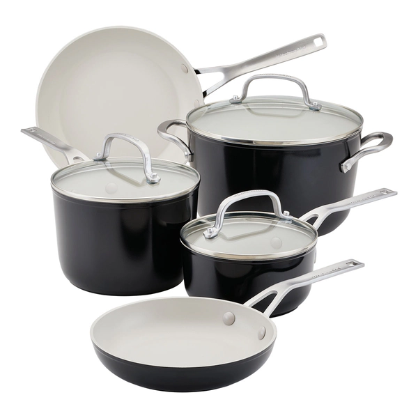 Bateria de cocina Kitchenaid 8 Pzs Ceramica