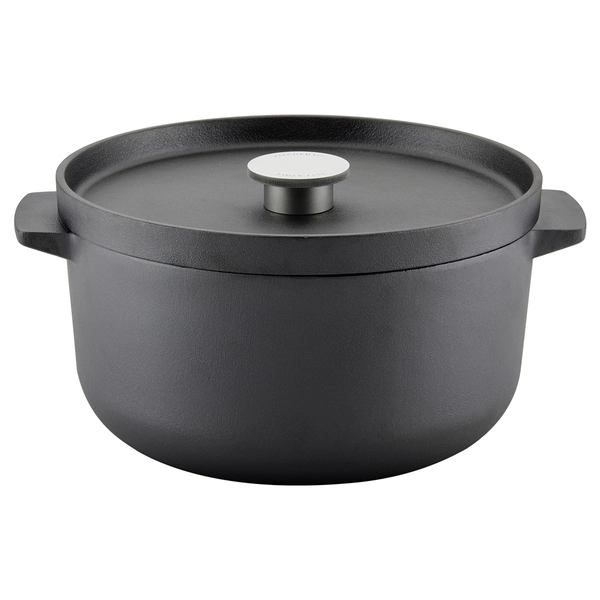 OLLA KITCHENAID 48396 5,6LTS HIERRO FUNDIDO INDUCCION NEGRO