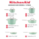Batería de cocina Kitchenaid 10 pzs cerámico anodizado