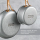 Bateria de cocina Kitchenaid 10 Pzs Acero Inoxidable Stonewash