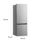Heladera LG 335Lts Inverter Silver