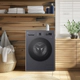 Lavarropas LG 6,5KG Inverter Steam Negro