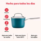 Olla con tapa Kitchenaid 1,9Lts Anodizado Ceramico agave