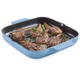 Sarten Cuadrada Kitchenaid Hierro Fundido Esmaltado 28Cm Azul