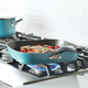 Sartén cuadrada Farberware 28cm antiadherentes azul