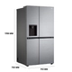 Heladera LG Sbs Inverter 591 Lts
