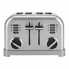 Tostador metálico de 4 Rebanadas CPT-180 de Cuisinart®