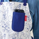 Delantal De Cocina Ajustable Con Bolsillos Farberware Disney Algodón Azul