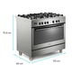 Cocina Candy Multifuncion 112 Lt Electrico + Gas