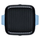Sarten Cuadrada Kitchenaid Hierro Fundido Esmaltado 28Cm Azul
