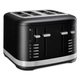 Tostadora Kitchenaid 4 Rebanadas Negro Matte