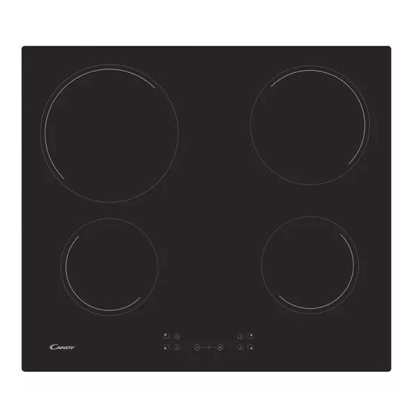 Anafe eléctrico vitroceramico Candy 4 hornallas 9 niveles