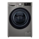 Lavarropas LG 8.5 Kg Gris Inverter Ai Dd Steam Wifi