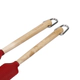 Set De Espatulas Kitchenaid X2 Abedul Silicona Rojo