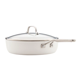 Sarten con tapa Kitchenaid 31 cm Anodizado Ceramico