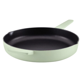Sarten Kitchenaid Hierro Fundido Esmaltado 30Cm Pistacho