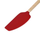 Espatula Para Batir Silicona Kitchenaid Mango Abedul Rojo
