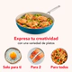 Bateria de cocina Kitchenaid 10 Pzs Ceramico Agave