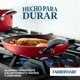 Batería de cocina Farberware 15 pzs Antiadherente roja
