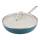 Sarten con tapa Kitchenaid 31 cm Anodizado Ceramico Agave