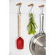 Espatula Silicona Kitchenaid Mango Abedul Rojo