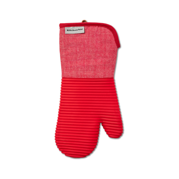Guante para horno Kitchenaid Silicona Rojo
