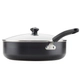 Olla con tapa Farberware 5,6lt antiadherente negro