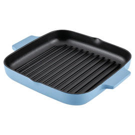 Sarten Cuadrada Kitchenaid Hierro Fundido Esmaltado 28Cm Azul