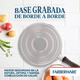 Olla con tapa Farberware 2,8lt antiadherente gris
