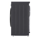 Lavarropas LG 6,5KG Inverter Steam Negro