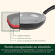 Batería de cocina antiadherente de 11 pzs cerámica XT 54C-11BK de Cuisinart®