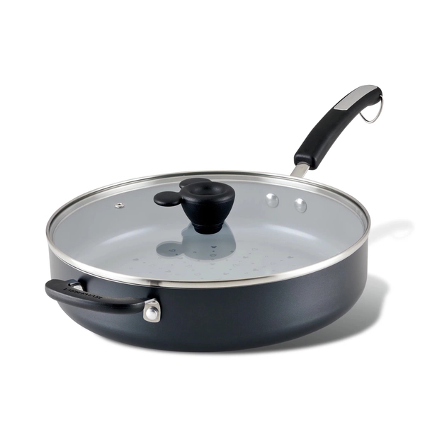 Sarten Con Tapa Farberware Disney Antiadherente Cerámico 4,4L Negro