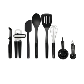 Set De Utensilios Kitchenaid 15 Pzs Negro