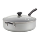 Olla con tapa Farberware 5,6lt antiadherente gris