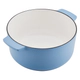 Olla Kitchenaid 5,6Lts Hierro Fundido Esmaltado Azul