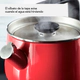 Pava Silbadora Esmaltada Kitchenaid Induccion 1,9L Roja