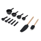 Set De Utensilios Kitchenaid 11 Pzs Negro