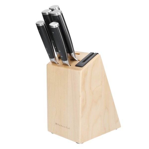 Taco De Cuchillos Kitchenaid 5 Pzs Abedul