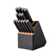 Taco de cuchillos Kitchenaid Classic 14 Pzs Negro