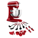 Combo Kitchenaid Batidora + Set de Utensilios 20 pzs
