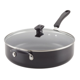 Olla con tapa Farberware 5,6lt antiadherente negro