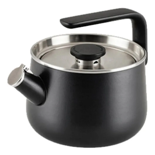 Pava Silbadora Esmaltada Kitchenaid Induccion 1,9L Negra