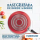 Batería de cocina Farberware 15 pzs Antiadherente roja