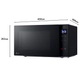 Microondas LG 20 lts Grill Easy Clean