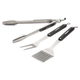 Set de utensilios para BBQ de 3 pzs + guante CGS-134BL de Cuisinart®