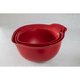 Set De 3 Tazones De Mezcla Kitchenaid Rojo