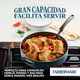Olla con tapa Farberware 5,6 lt antiadherente azul