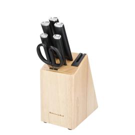 Taco De Cuchillos Kitchenaid 6 Pzs Caucho